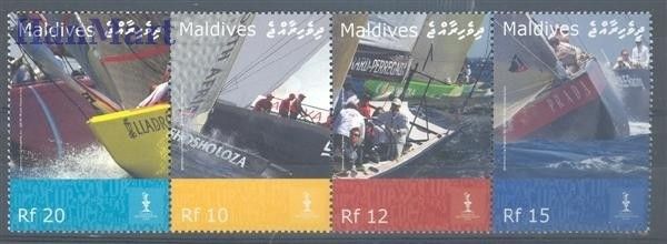 Znaczek Malediwy 2008 Mi 4655-4658 Czyste **