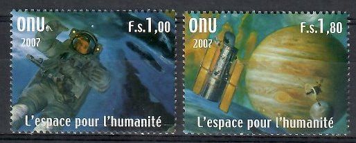 Znaczek Narody Zjednoczone Genewa 2007 Mi 584-585 Czyste **