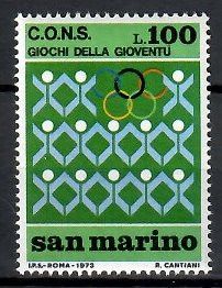 Znaczek San Marino 1973 Mi 1028 Czyste **