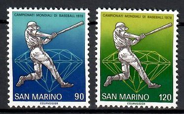 Znaczek San Marino 1978 Mi 1154-1155 Czyste **