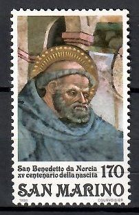 Znaczek San Marino 1980 Mi 1205 Czyste **