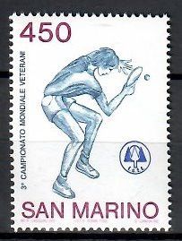 Znaczek San Marino 1986 Mi 1343 Czyste **