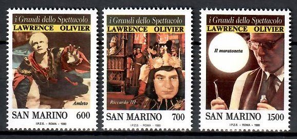 Znaczek San Marino 1990 Mi 1444-1446 Czyste **