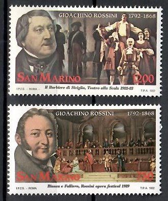 Znaczek San Marino 1992 Mi 1491-1492 Czyste **