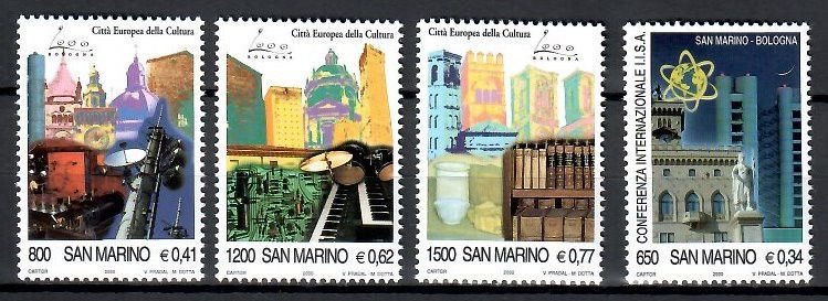 Znaczek San Marino 2000 Mi 1886-1889 Czyste **
