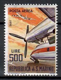 Znaczek San Marino 1965 Mi 829 Czyste **