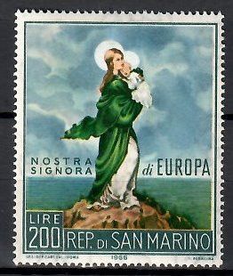 Znaczek San Marino 1966 Mi 879 Czyste **