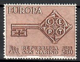 Znaczek San Marino 1968 Mi 913 Czyste **