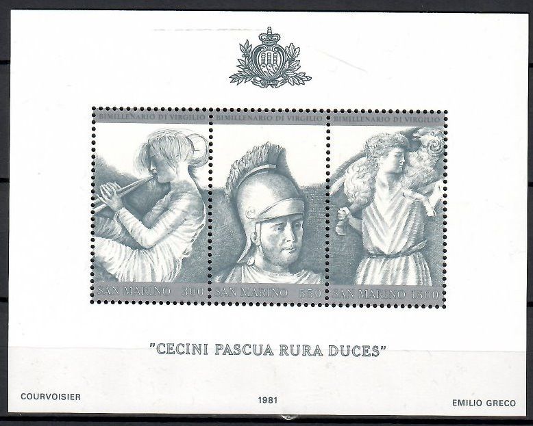 Znaczek San Marino 1981 Mi bl 8 Czyste **