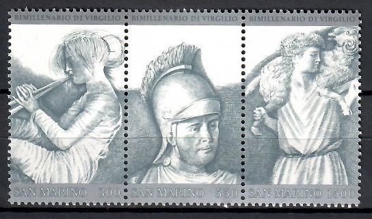 Znaczek San Marino 1981 Mi 1233-1235 Czyste **