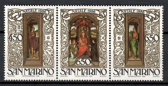 Znaczek San Marino 1986 Mi 1351-1353 Czyste **