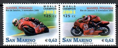 Znaczek San Marino 2002 Mi 2010-2011 Czyste **
