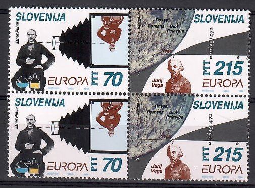 Znaczek Słowenia 1994 Mi 80-81 Czyste **