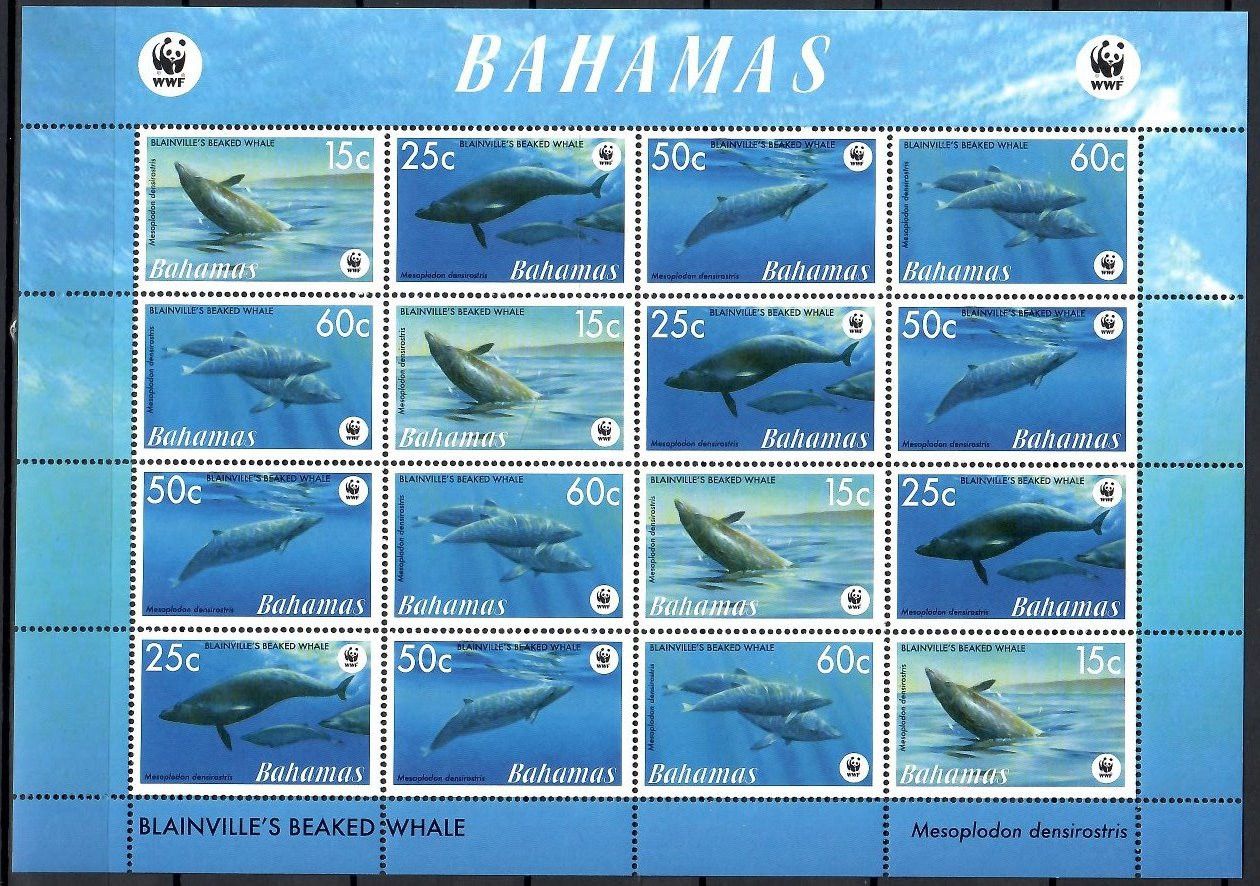Znaczek Bahamy 2007 Mi ark 1281-1284 Czyste **