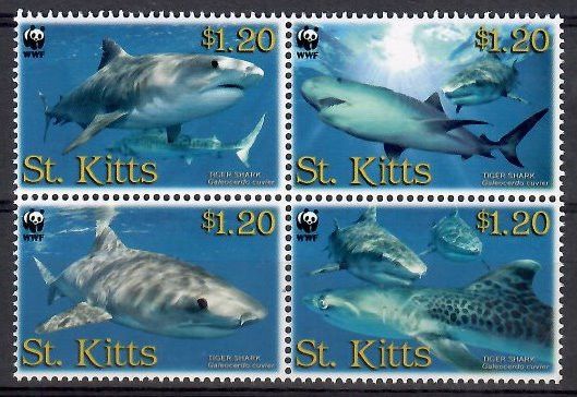 Znaczek Saint Kitts 2007 Mi 955-958 Czyste **