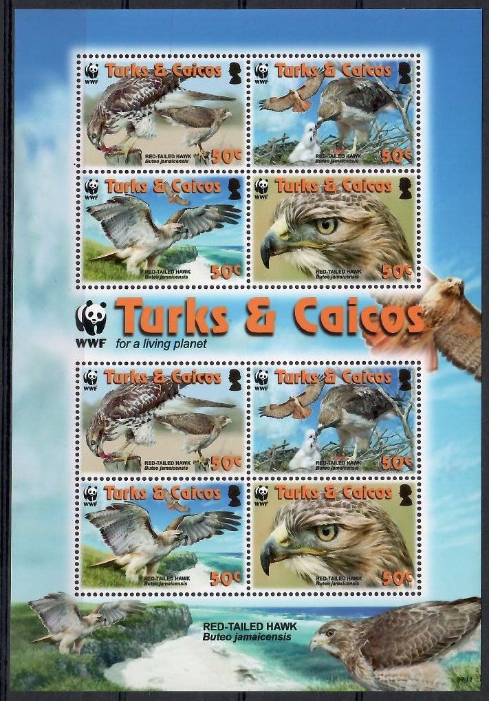Znaczek Turks i Caicos 2007 Mi ark 1853-1856 Czyste **