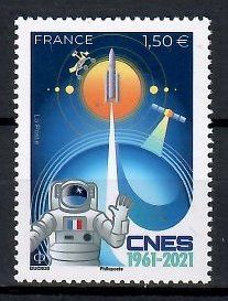 Znaczek Francja 2021 Mi 8049 Czyste **