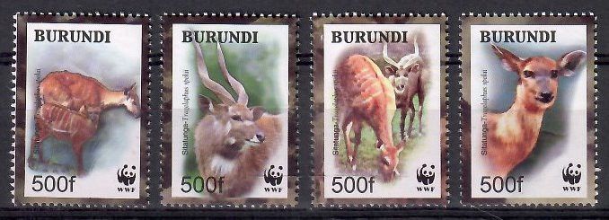 Znaczek Burundi 2004 Mi 1867-1870 Czyste **