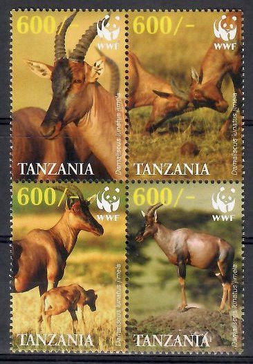 Znaczek Tanzania 2006 Mi 4433-4436 Czyste **