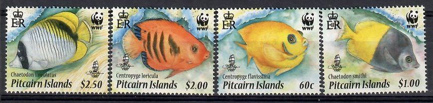 Znaczek Pitcairn 2010 Mi 805-808 Czyste **