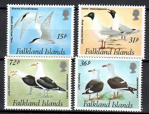 Znaczek Falklandy 1993 Mi 575-578 Czyste **