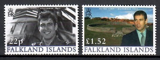 Znaczek Falklandy 2002 Mi 863-864 Czyste **