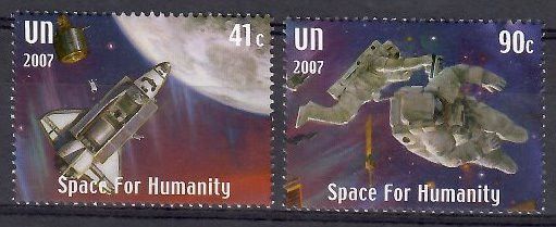 Znaczek Narody Zjednoczone Nowy Jork 2007 Mi 1075-1076 Czyste **