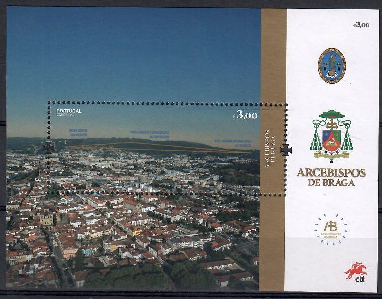 Znaczek Portugalia 2022 Mi bl 492 Czyste **