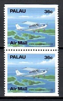 Znaczek Palau 1989 Mi 278D Czyste **