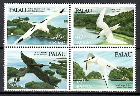 Znaczek Palau 1984 Mi 47-50 Czyste **
