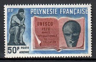 Znaczek Polinezja Francuska 1970 Mi 120 Czyste **