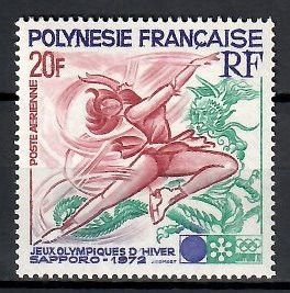Znaczek Polinezja Francuska 1972 Mi 152 Czyste **