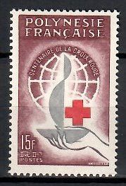 Znaczek Polinezja Francuska 1963 Mi 30 Czyste **