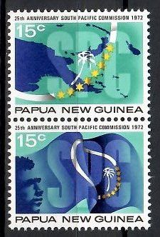 Znaczek Papua Nowa Gwinea 1972 Mi 217-218 Czyste **