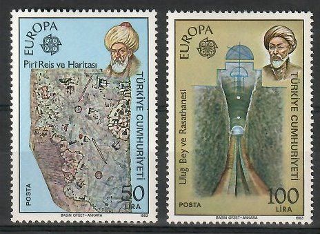 Znaczek Turcja 1983 Mi 2631-2632 Czyste **