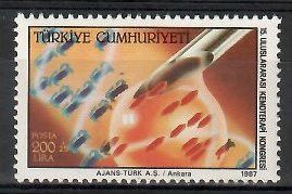 Znaczek Turcja 1987 Mi 2792 Czyste **
