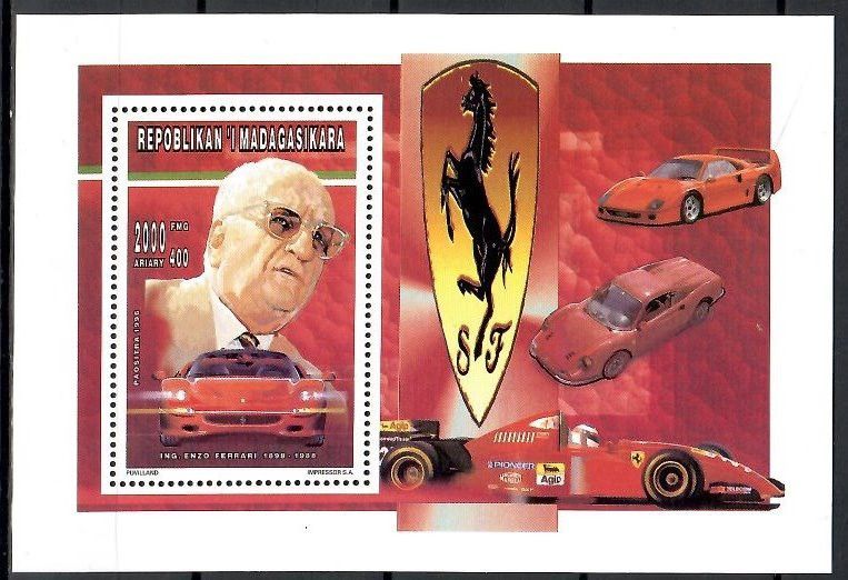 Znaczek Madagaskar 1996 Mi 269 Czyste **