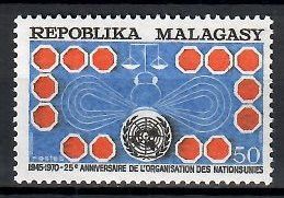 Znaczek Madagaskar 1970 Mi 615 Czyste **