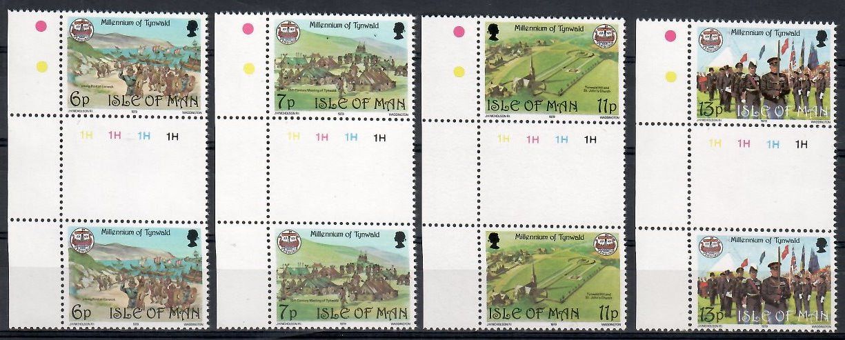 Znaczek Wyspa Man 1979 Mi 146-149 Czyste **