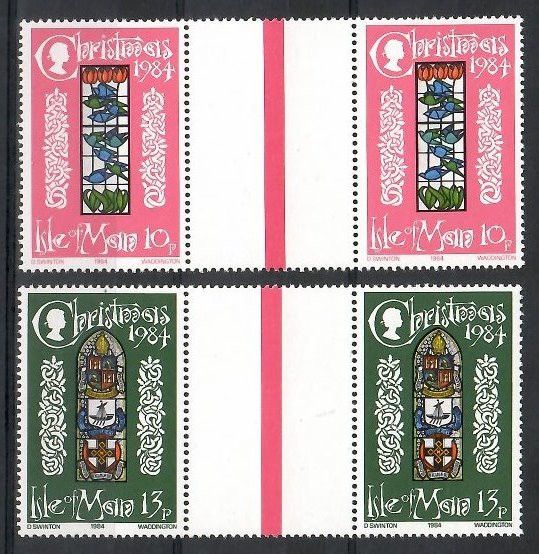 Znaczek Wyspa Man 1984 Mi 268-269 Czyste **