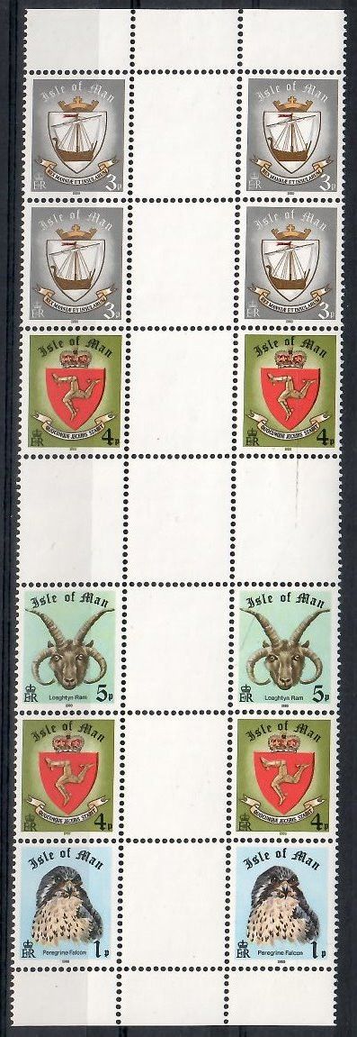 Znaczek Wyspa Man 1979 Mi 144-145+180-181 Czyste **