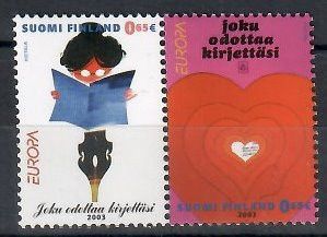 Znaczek Finlandia 2003 Mi 1655-1656 Czyste **
