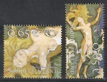 Znaczek Finlandia 2004 Mi 1701-1702 Czyste **