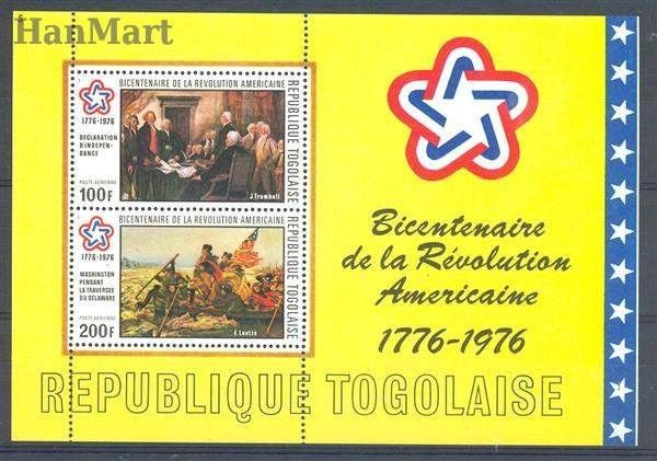 Znaczek Togo 1976 Mi bl 101 Czyste **