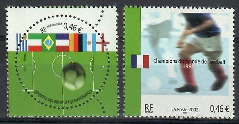 Znaczek Francja 2002 Mi 3620-3621 Czyste **