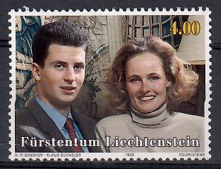 Znaczek Liechtenstein 1993