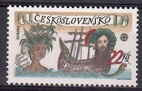 Znaczek Czechosłowacja 1992 Mi 3114 Czyste **