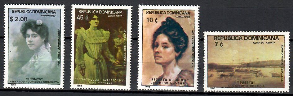 Znaczek Dominikana 1982 Mi 1360-1363 Czyste **