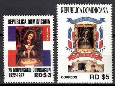 Znaczek Dominikana 1997 Mi 1857-1858 Czyste **