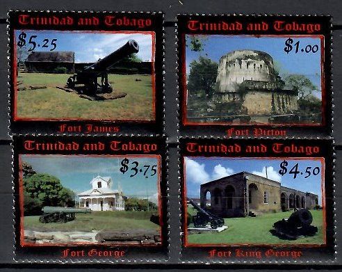Znaczek Trynidad i Tobago 2002 Mi 739-742 Czyste **